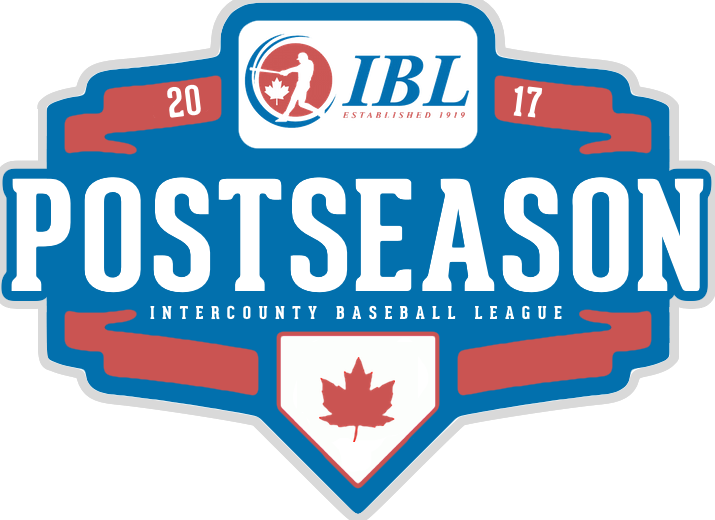 Intercounty Baseball League Post Season 2017 Primary Logo iron on transfers for clothing